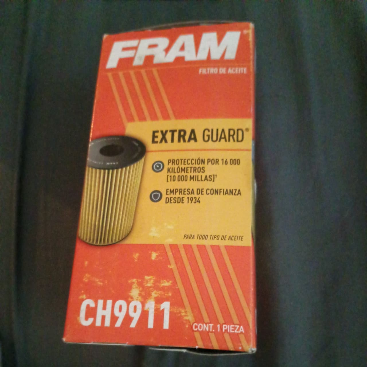 Fram Extra Guard Oil Filter CH9911 Synthetic Conventional Oil NIB