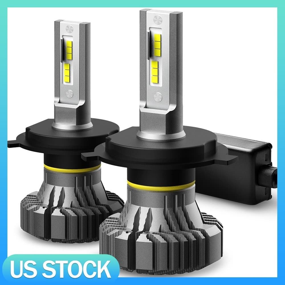 AUXITO H4 HB2 9003 LED Headlight Bulbs Kit High Low Beam 10000LM Replace Xenon