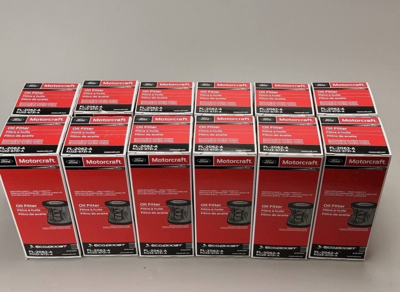 12 NEW Engine Oil Filter Motorcraft FL-2062-A FL2062 FL2062AB12 FAST SHIPPING