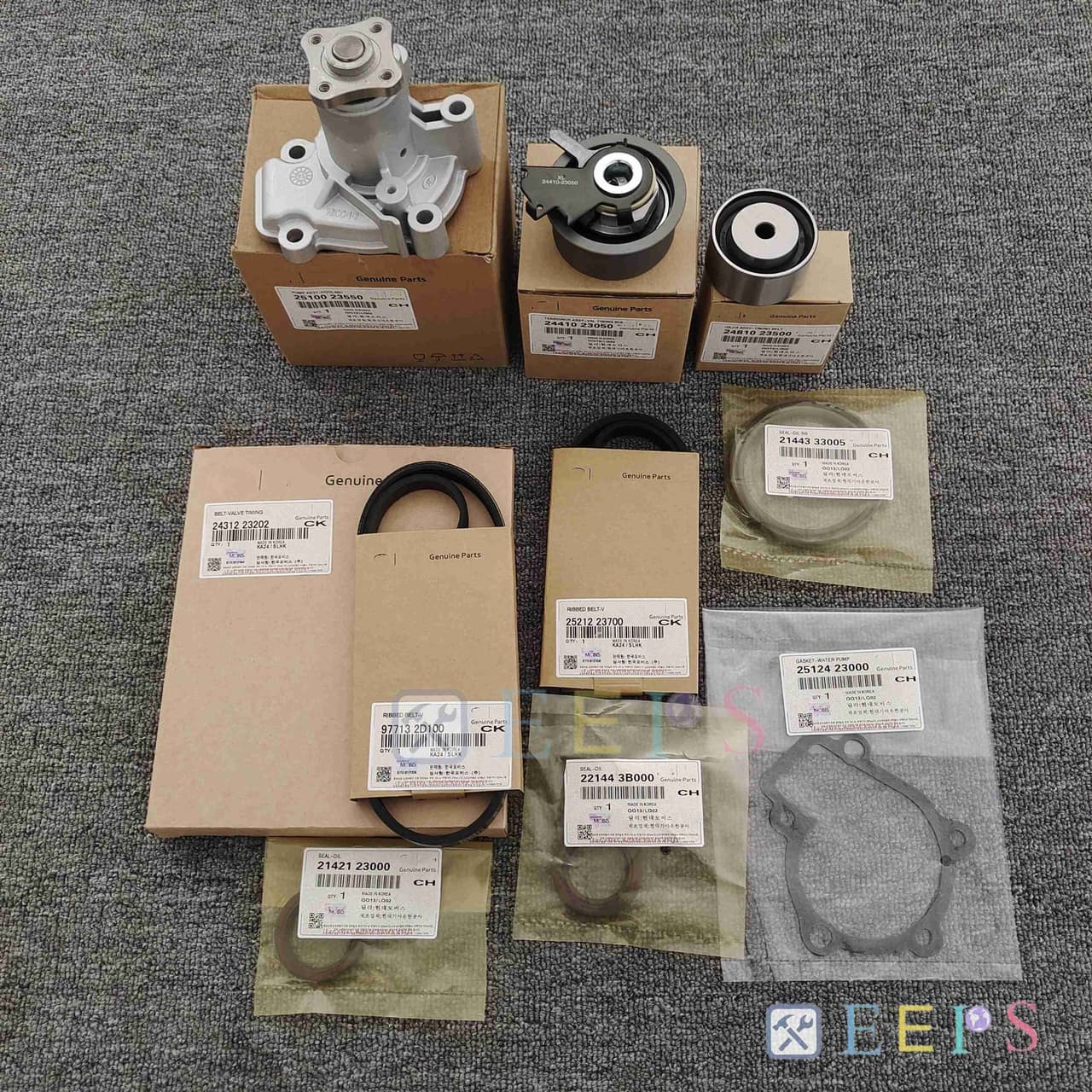 Timing Belt Water Pump Kit Fit Kia Soul Spectra Hyundai Elantra 2.0L