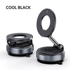 360° Adjustable Magnetic Vacuum Suction Cup Car Phone Holder Mount for MagSafe