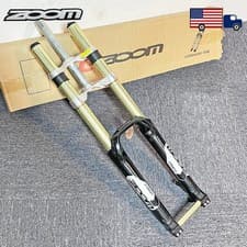 Downhill 26/27.5/29" MTB Bike Suspension Fork 110*20mm Thru Axle Lockout Disc US
