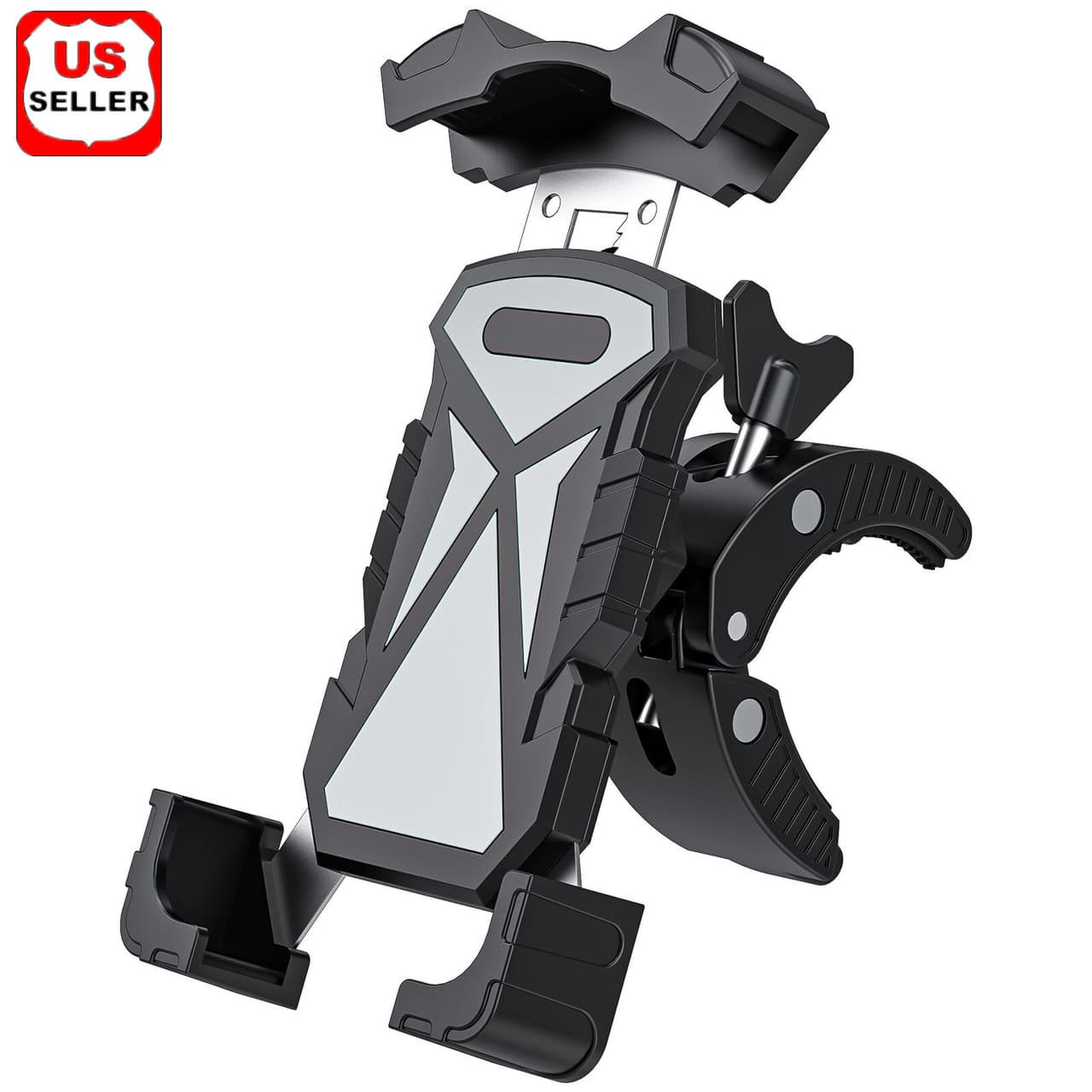Bicycle Bike Phone Mount Auto Lock 100mph Military Anti-Shake Bike Phone Holder