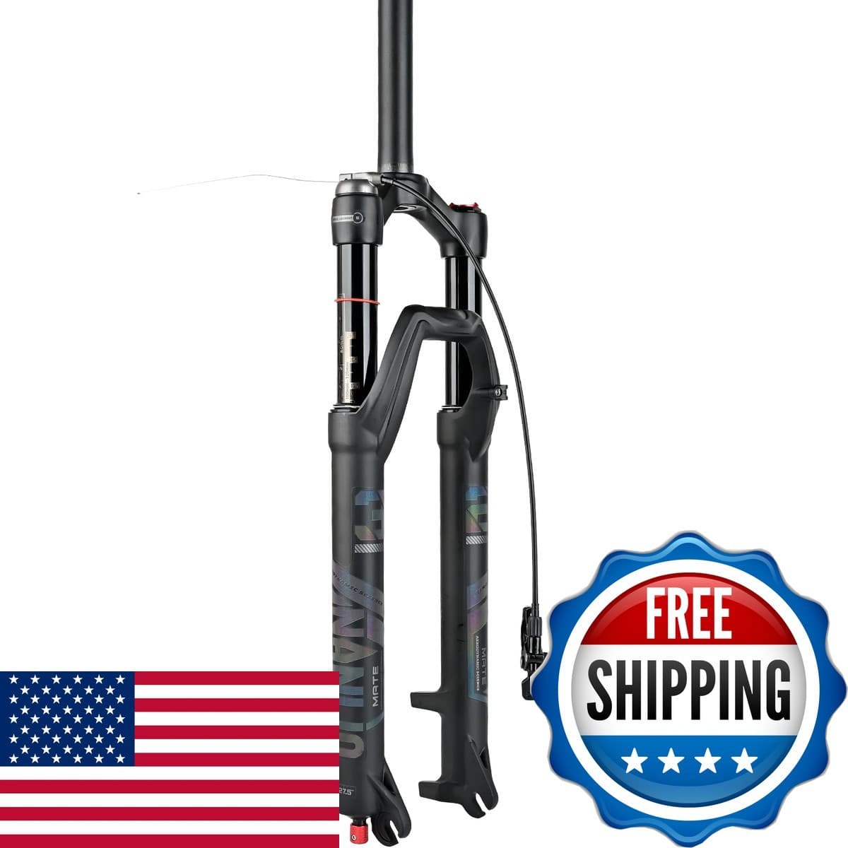 NANLIO Bicycle Suspension 26/27.5/29 Inch Air Fork Rebound Adjustment MTB