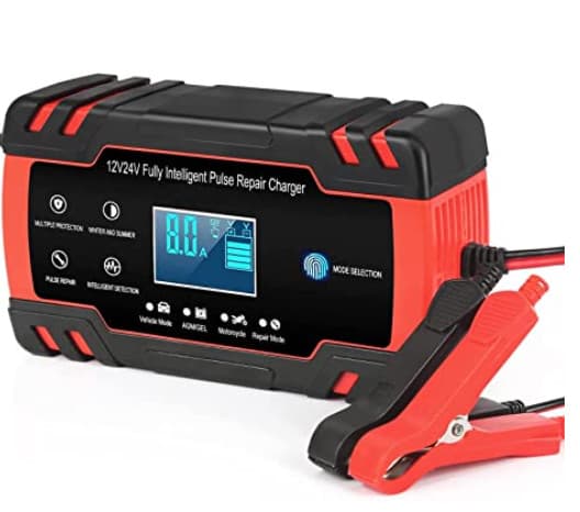 Car Battery Charger 12V/8A 24V/4A Automatic Smart Battery Charger/Maintainer