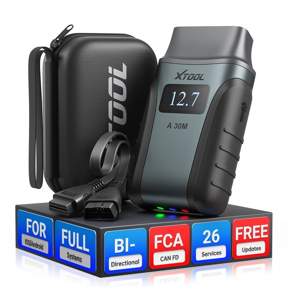 2026 XTOOL A30M KIT Bluetooth All System Car Diagnostic Tool OBD2 Code Scanner