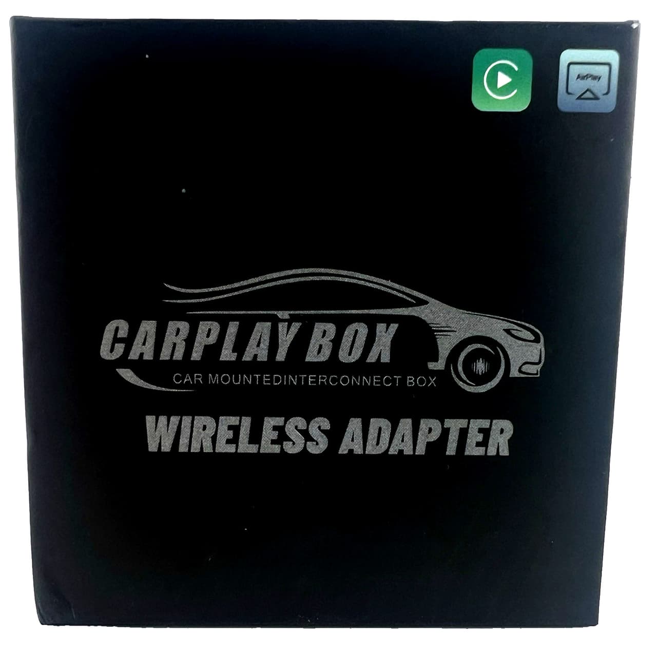 Wireless CarPlay Adapter for Apple iPhone 3 in 1 4k MirrorLink WiFi 6 BT 5.4