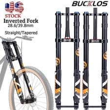 New 29" Inverted Forks 110*15mm Boost BUCKLOS Air Suspension Fork MTB/FR/E-Bike