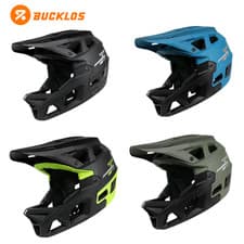 BUCKLOS Full Face MTB Bike Helmet for Adults  for MTB BMX DH Protection PC US