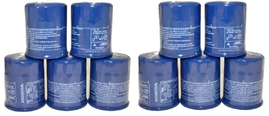 10 pack Honda Genuine Oil Filters 15400-PLM-A02 NEW SEALED