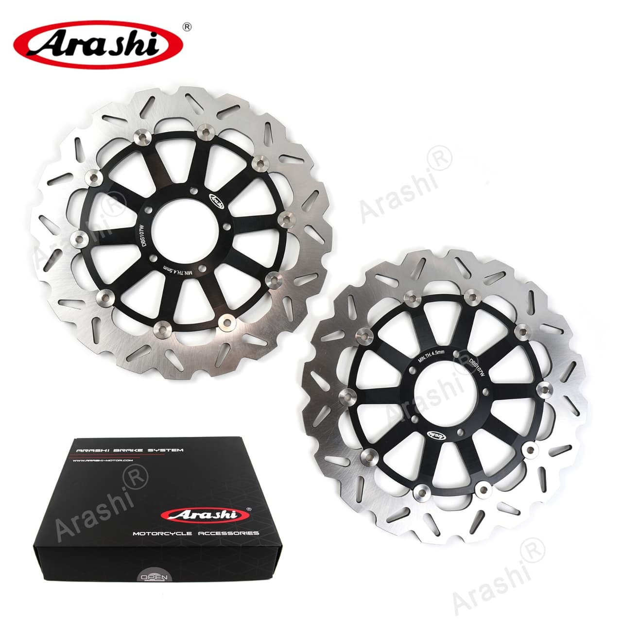 Front Brake Rotors For Ducati HYPERMOTARD 939 / SP 2016 2017 / 950 / SP  19 - 21