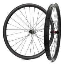 29inch MTB Bike Carbon Wheels 40mm Width 30mm Depth Clincher Tubeless Hookless