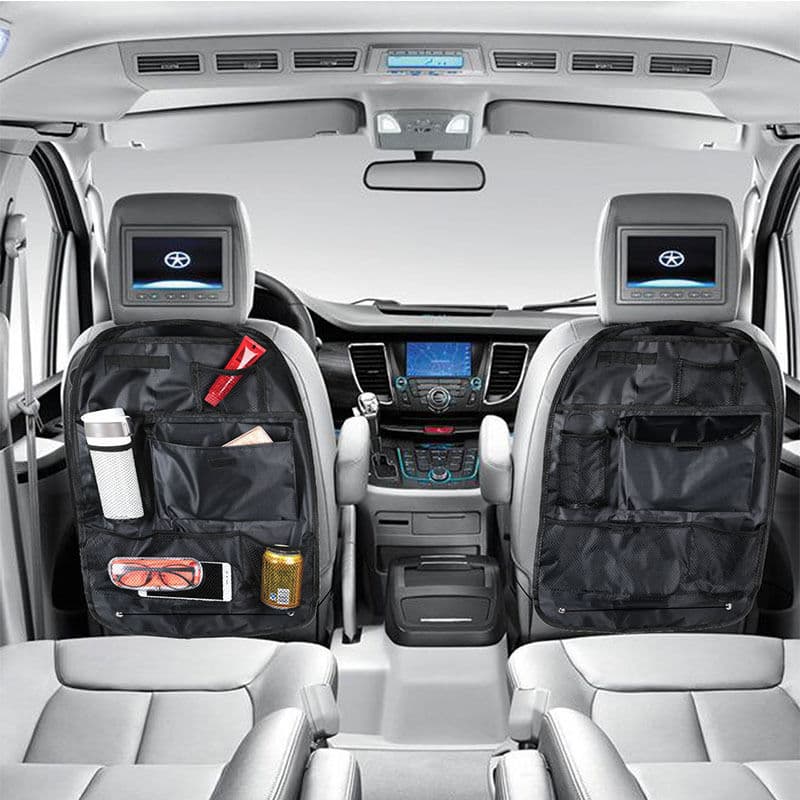 2pack Auto Car Seat Back Multi-Pocket Storage Bag Organizer Holder Accessory GW