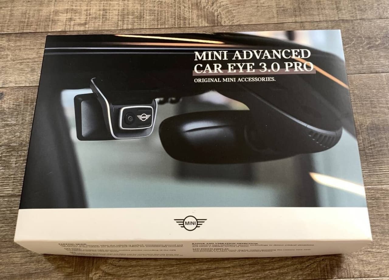 New Mini Advanced Car Eye 3.0 PRO Front and Rear Dash Cam Camera Kit Not for BMW