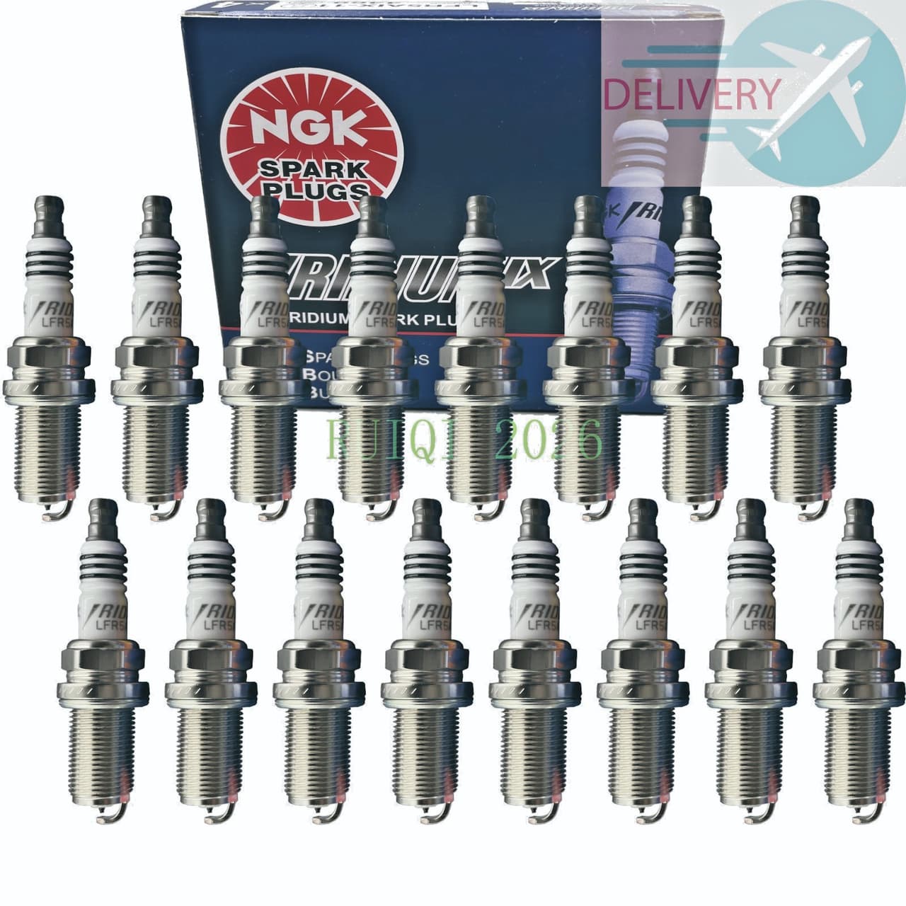 Set of 16 Iridium IX Spark Plugs 4469 For NGK 11-17 Ram 1500 5.7L V8 LFR5AIX-11