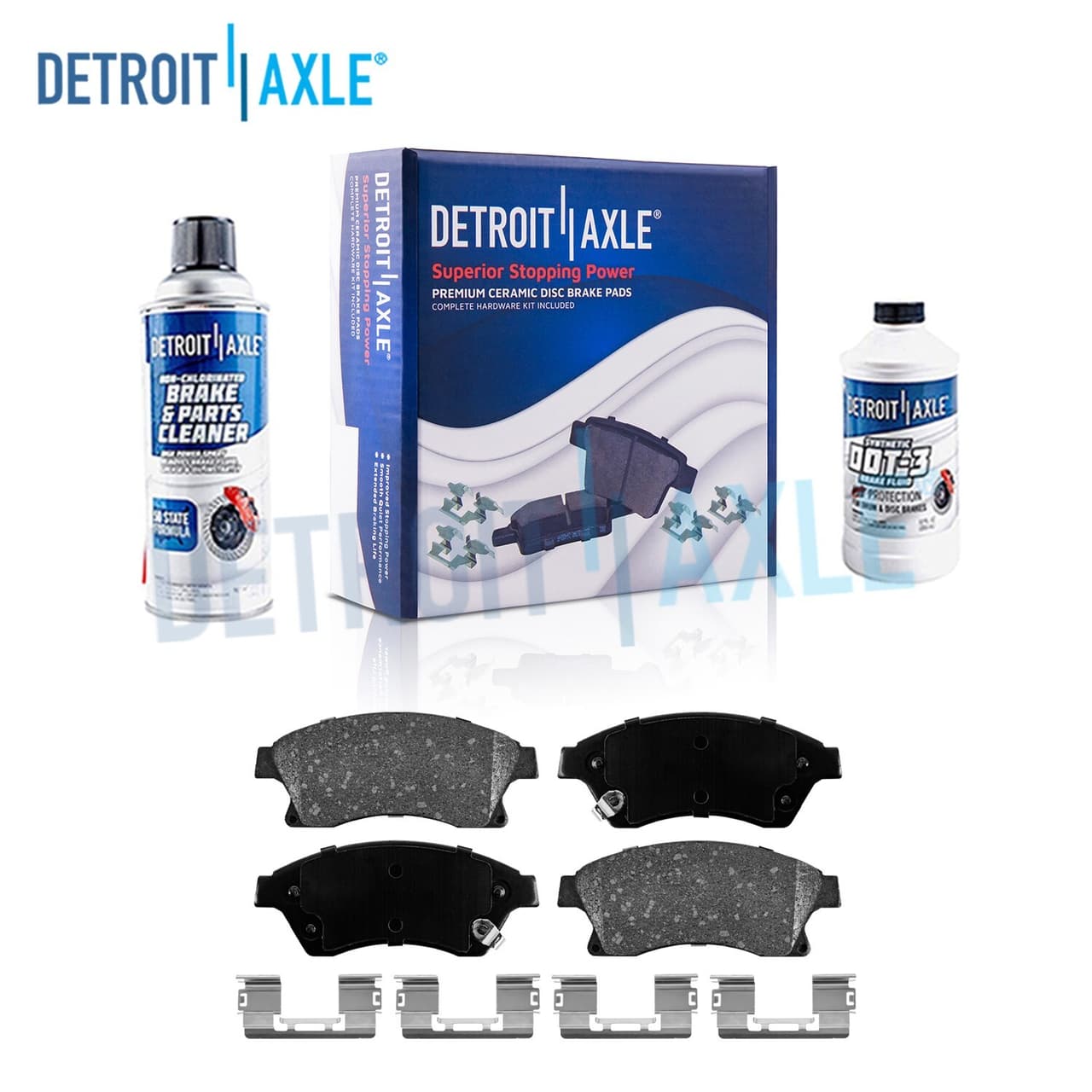 4pc Front Ceramic Brake Pads Set for 2011 - 2015 Chevrolet Cruze Limited Sonic