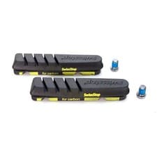 SwissStop 2 - 4pcs Flash Evo Black Prince Carbon Rim Brake Pads fit Shimano Sram