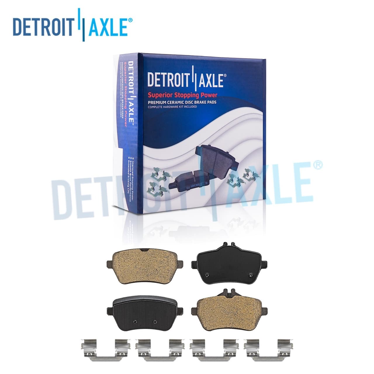 Rear Ceramic Brake Pads Set for Benz S400 S450 S550 S550E S560 SL400 SL450 SL550