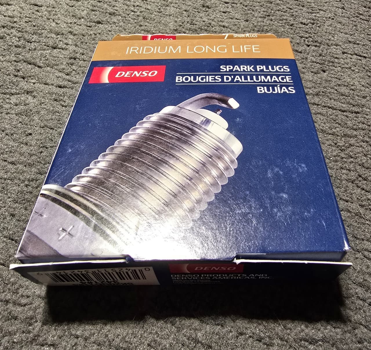 Genuine DENSO IRIDIUM LONG LIFE Spark Plugs 3421 SK20HR11 Set of 4  New