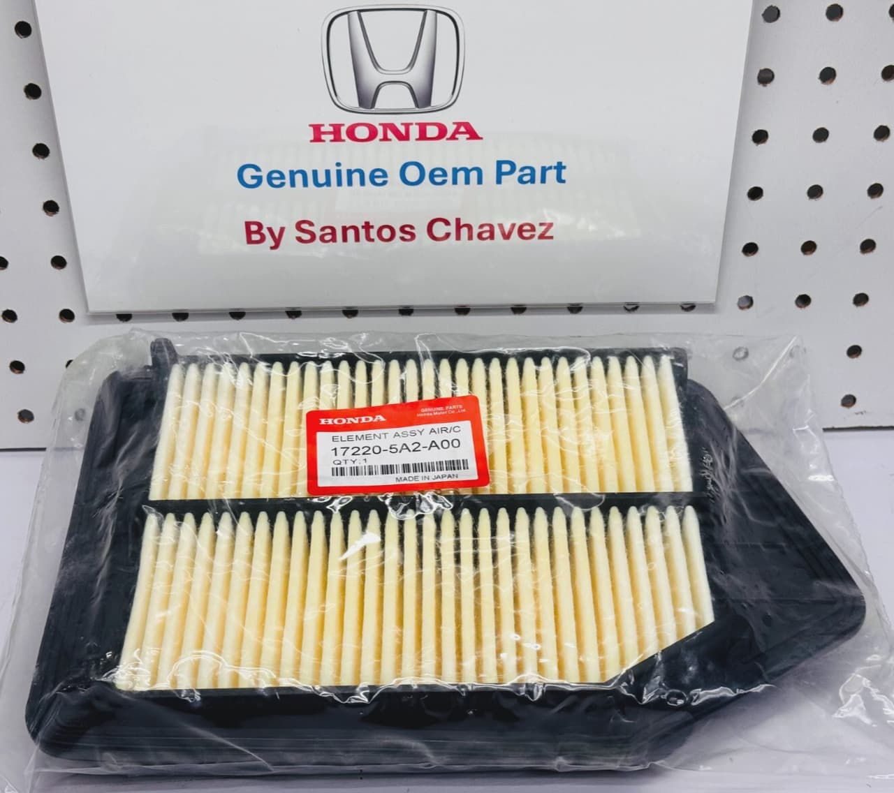 2013-2017 Honda Accord Engine Air Filter GENUINE OEM PART 17220-5A2-A00
