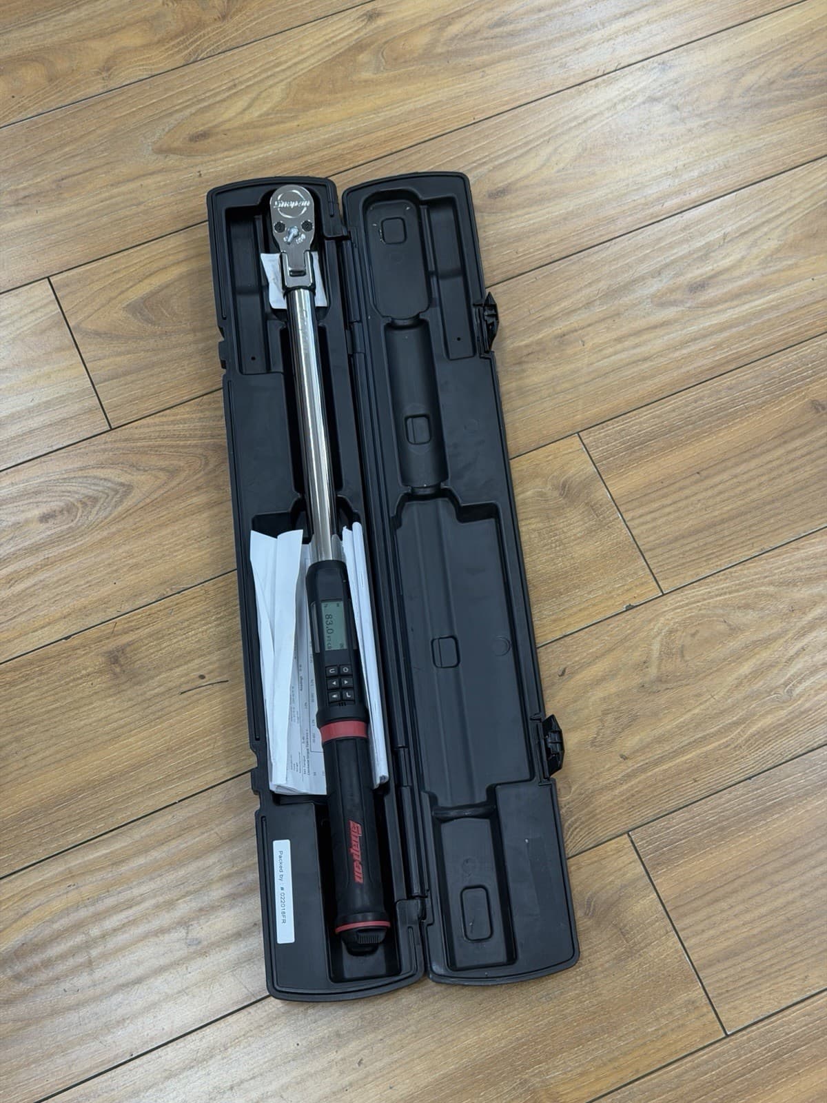 Snap-on 1/2" Drive Flex-Head TechAngle Torque Wrench ATECH3FR250 | Used