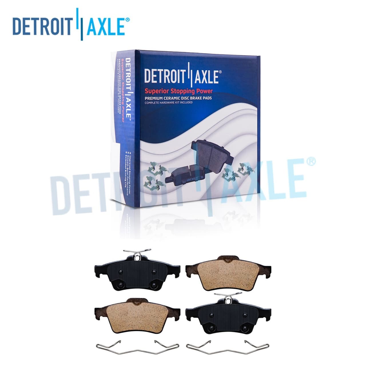 Rear Ceramic Brake Pads Set for Ford Escape Focus C-Max EcoSport Transit Connect