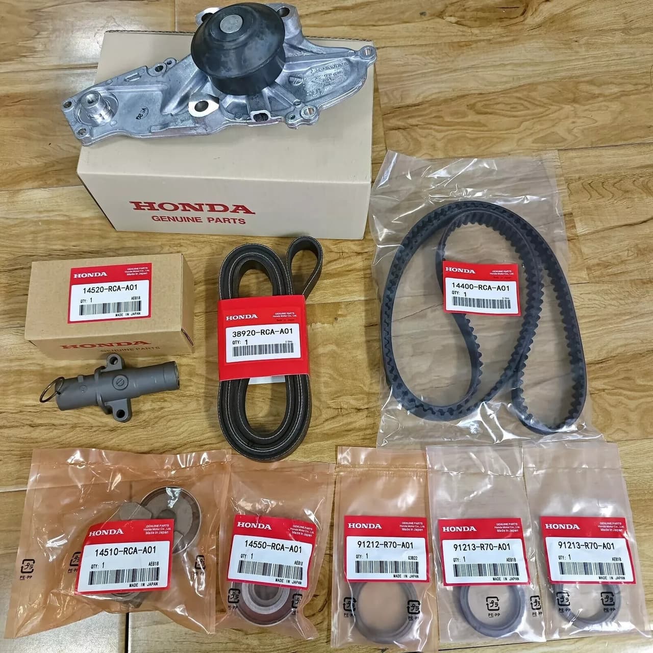 Genuine OEM Timing Belt Kit with Water Pump For HONDA / ACURA Accord Odyssey V6