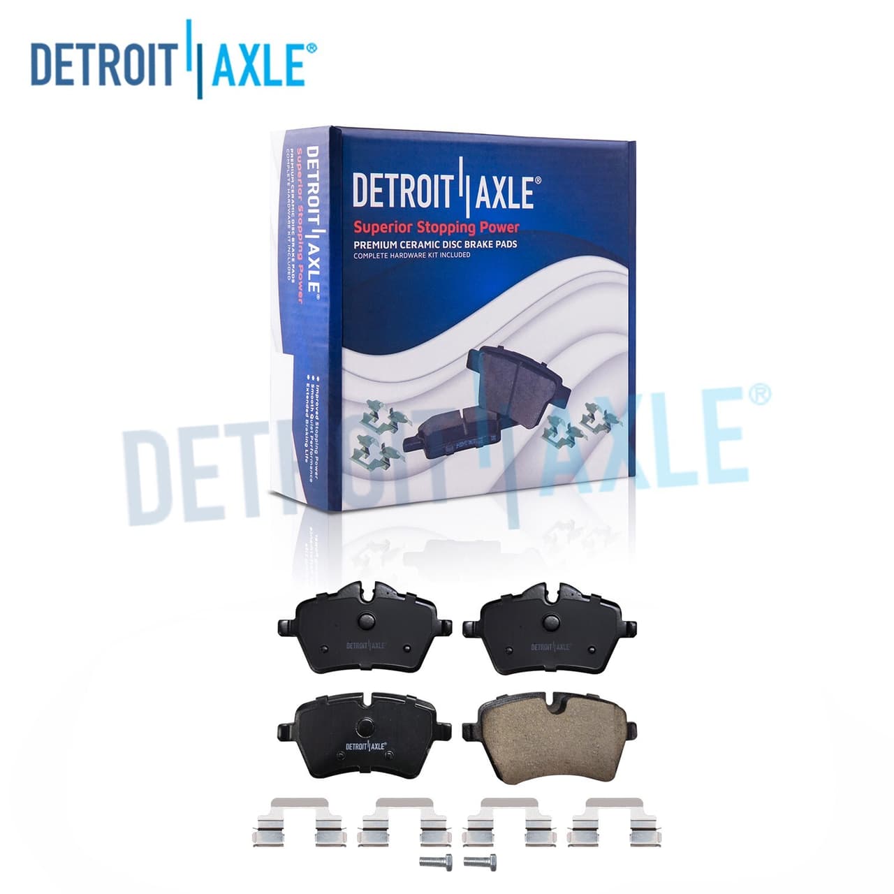 Front Pair Ceramic Brake Pads Set for 2006 - 2015 Mini Cooper Countryman Paceman