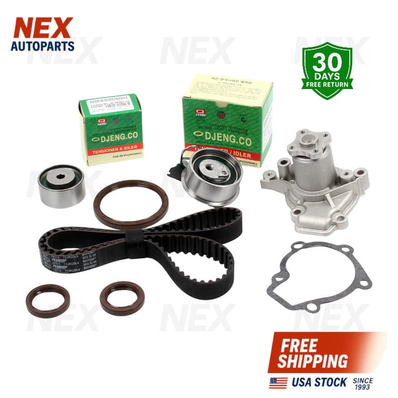 ⭐Gates⭐ Timing Belt Kit Water Pump for 05-12 Elantra Tiburon Tucson Soul Spectra