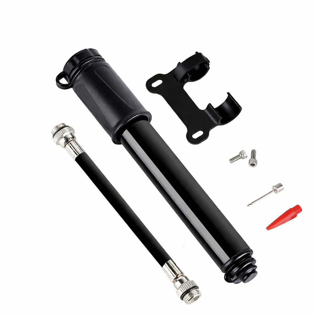 Mini Bike Pump Portable Bicycle Tire Ball Air Inflator Presta Schrader 100PSI