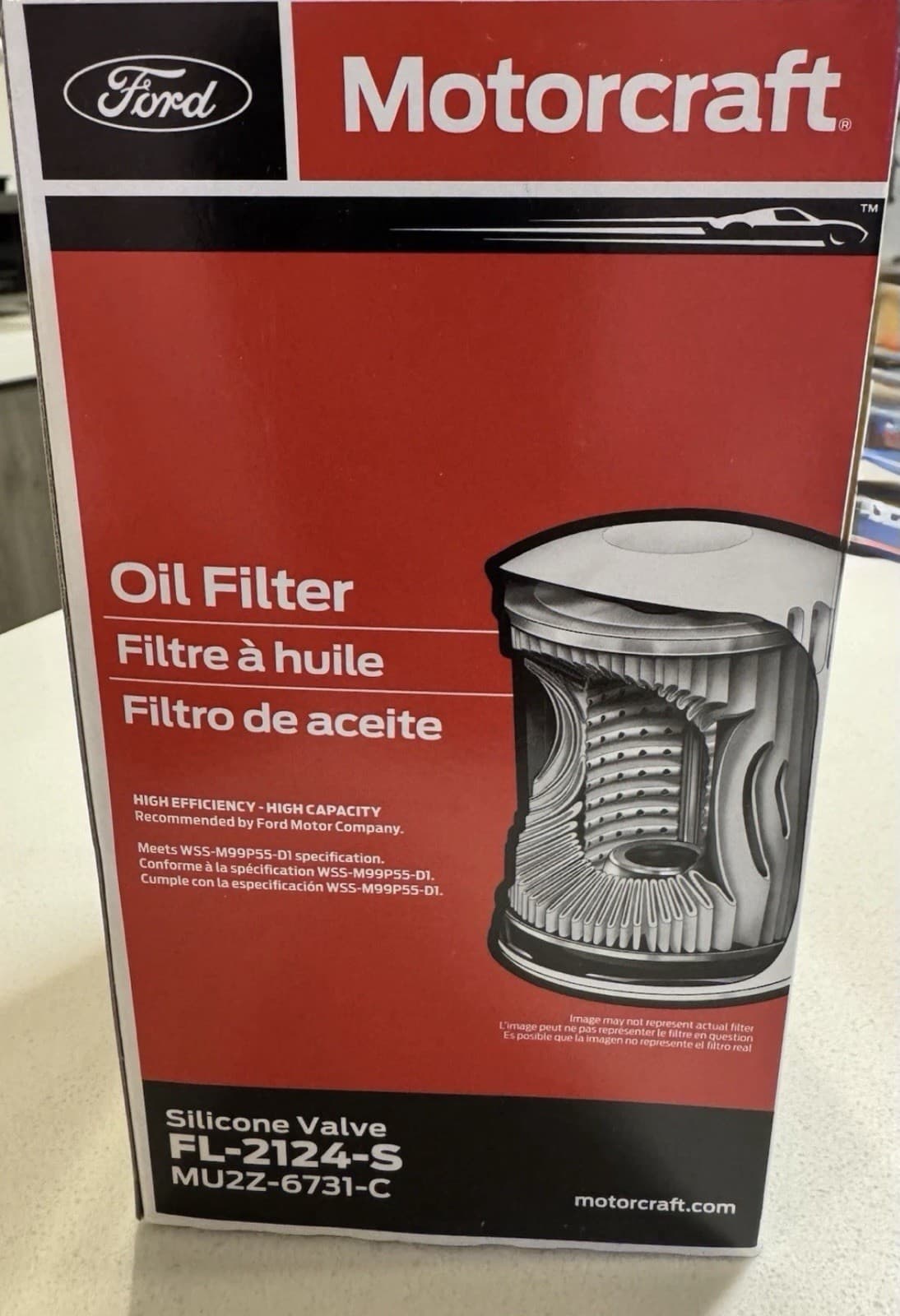Motorcraft Engine Oil Filter FL-2124-S