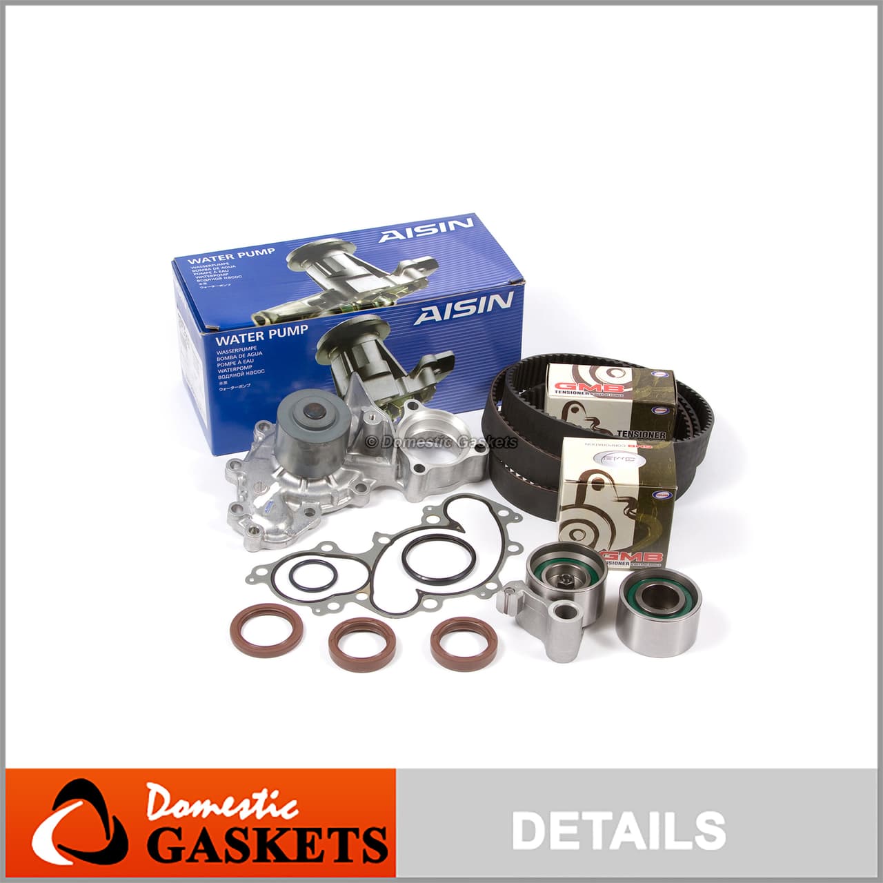 Timing Belt AISIN Water Pump Kit Fit 92-93 Toyota Camry Lexus ES300 DOHC 3VZFE