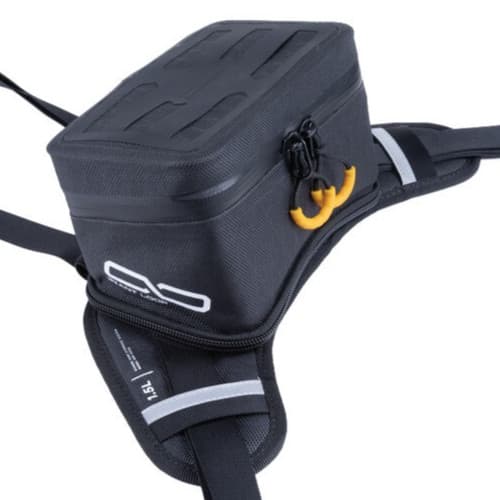 Giant Loop Buckin Roll Motorcycle Tank Bag, Dirt Bike, Black, Waterproof BNR25-B