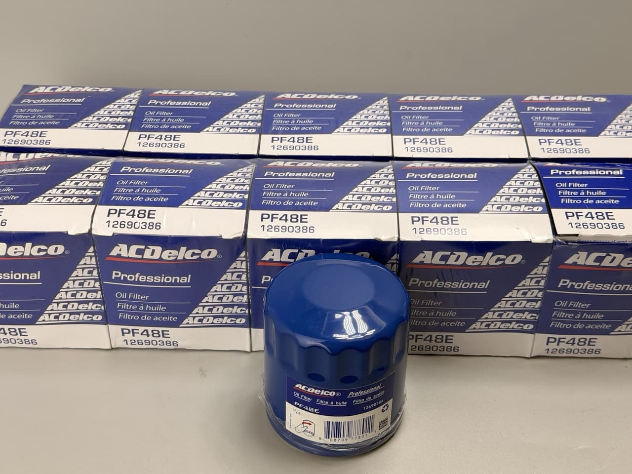 NEW Engine Oil Filter-Durapack ACDelco Pro PF48F PF48E BULK 10 PER CASE OEM