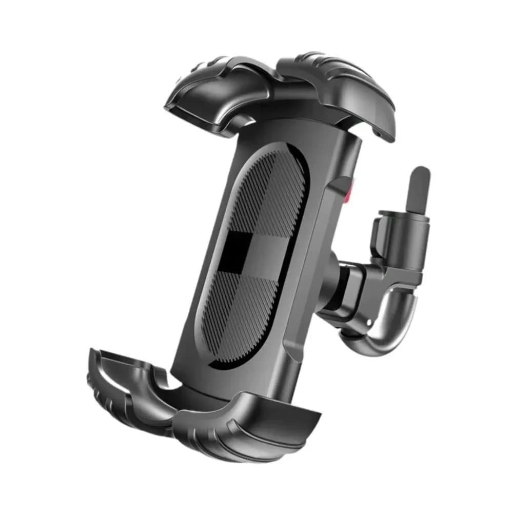 Motorcycle Phone Mount Auto Lock 100mph Military Anti-Shake Bike Phone Holder