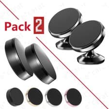 2-Pack Magnetic Car Dashboard Mount Holder Stand For Phone Samsung Galaxy iPhone