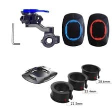 360° Rotatable Bike & Motorcycle Phone Holder Stand Secure Mount Bracket