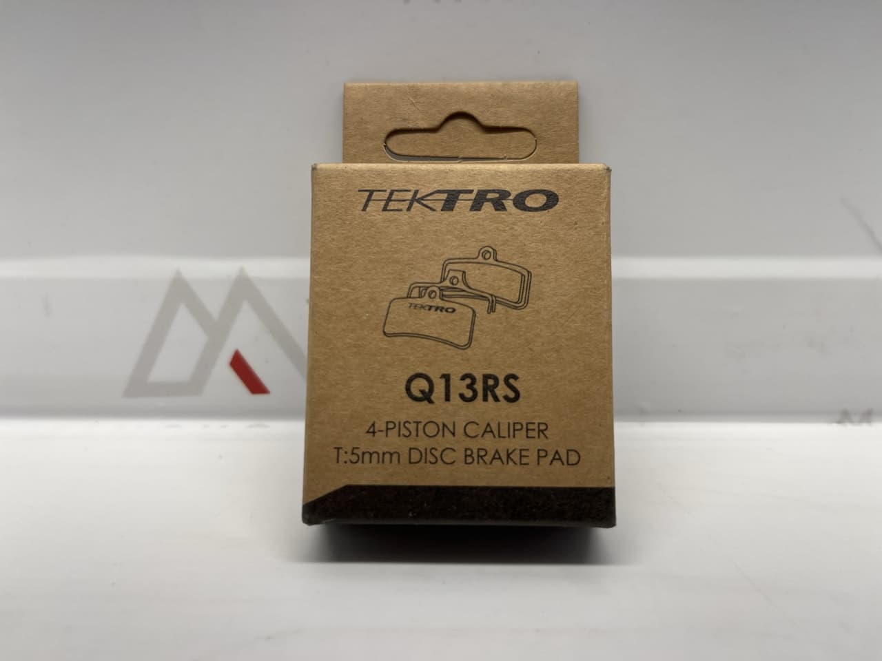 TEKTRO Q13RS MTB Bike Disc Brake Resin Pads, Caliper,5mm