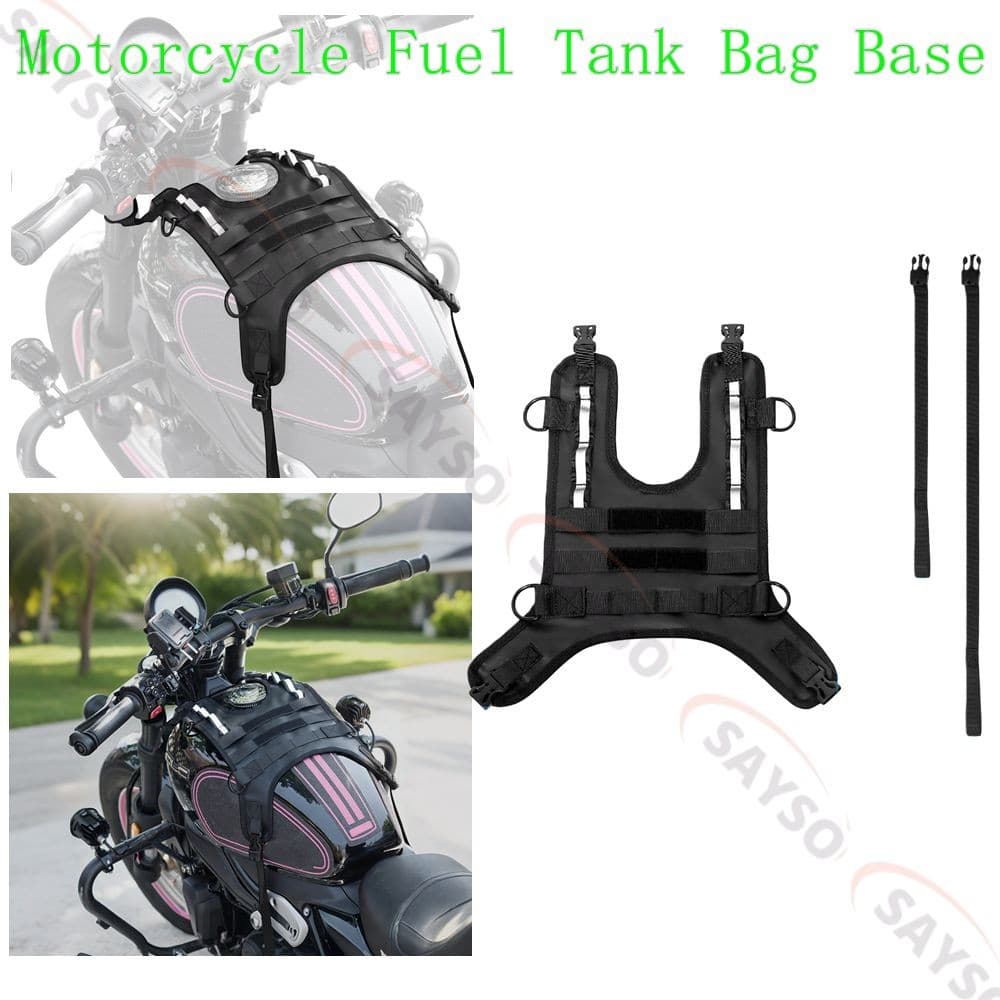 Motorcycle Tank Side Bag Mounting System Motorbike Fuel Tank Side Bag Mount Base