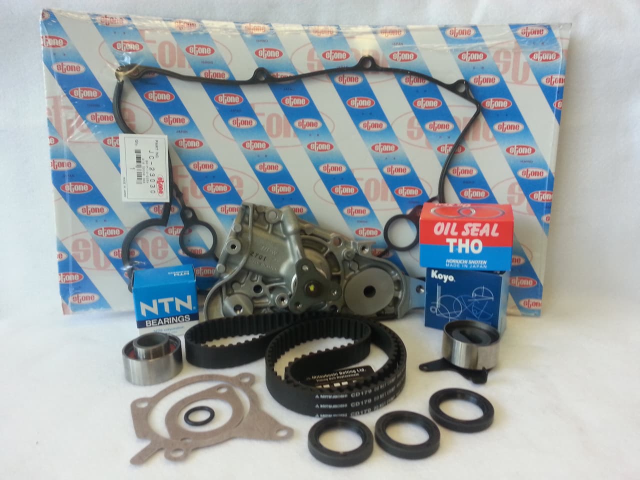 Mazda Miata MX5 1994-2000 1.8L Timing Belt + Japan Water Pump with Seals Kit
