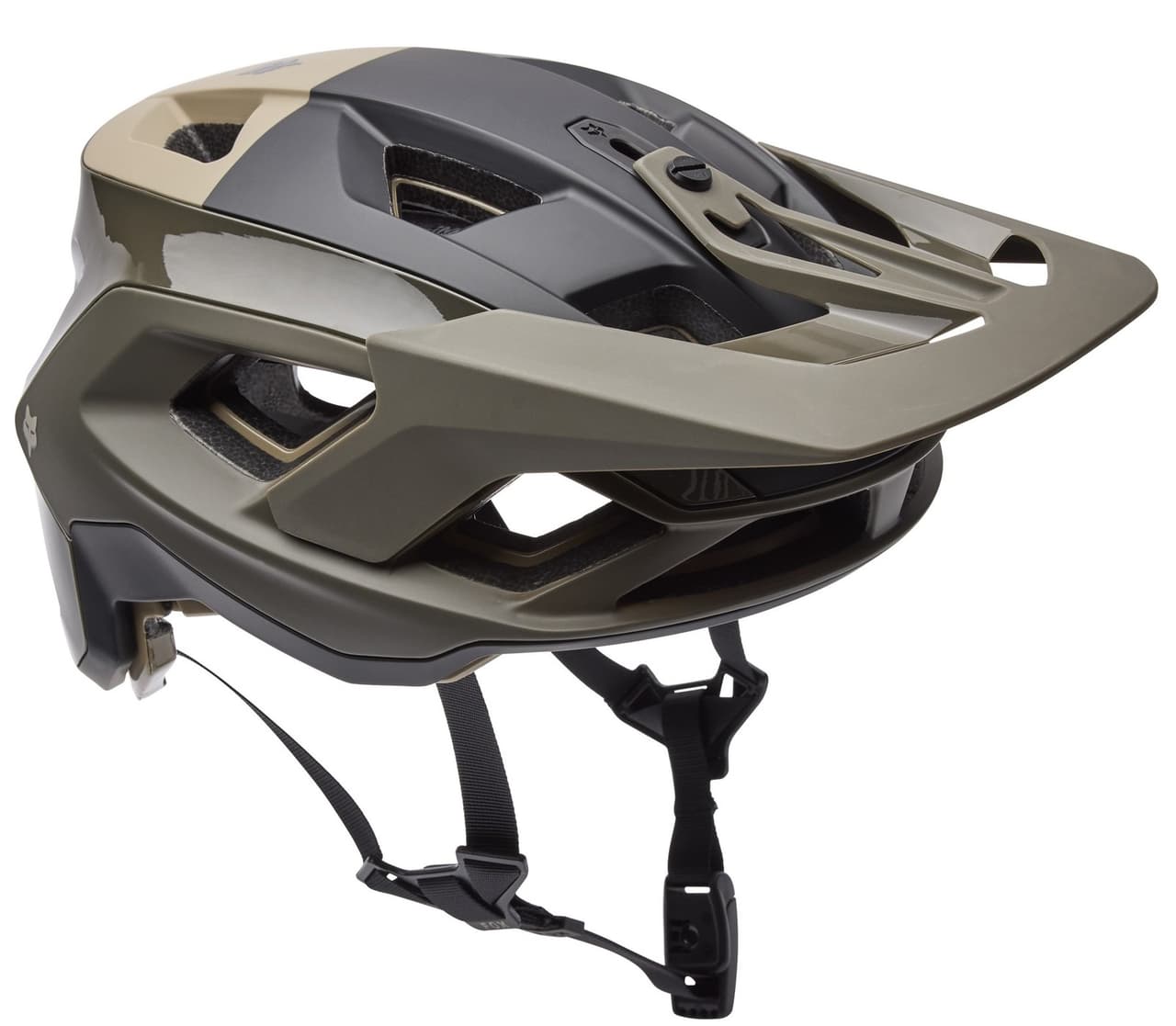 Fox Racing Speedframe RS Paranoid MTB Mountain Bike Helmet Military Green SM