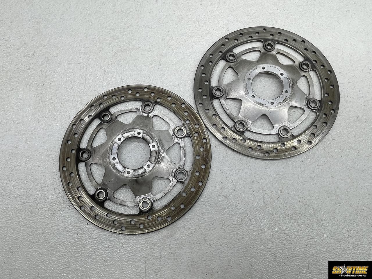 06-10 HONDA GOLDWING 1800 GL1800 FRONT LEFT RIGHT BRAKE ROTORS DISCS