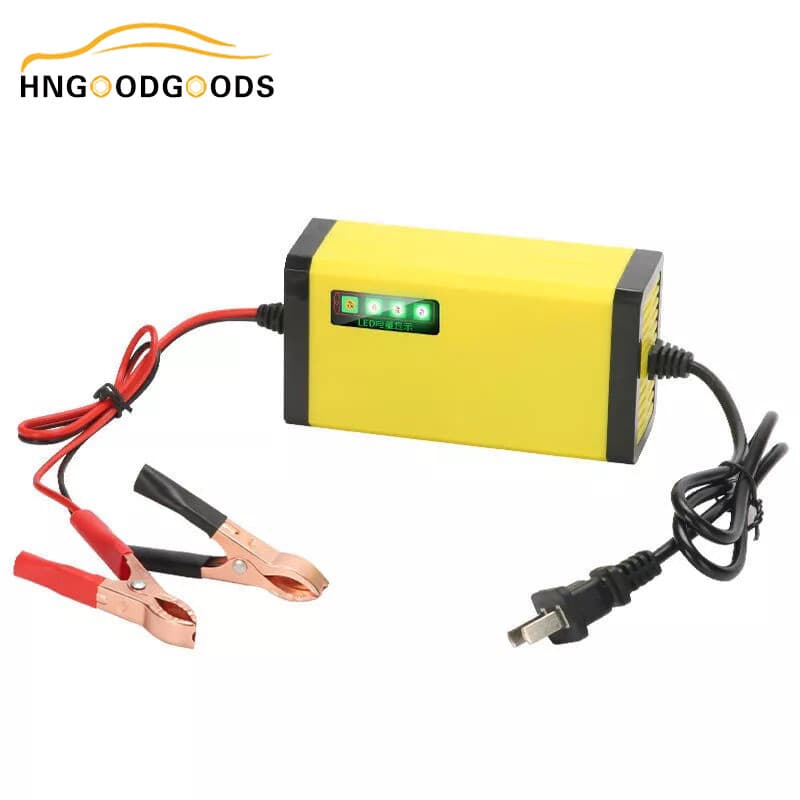 Auto Portable 12V 2-3A Car Battery Charger Maintainer for Truck Boat Motorcycle