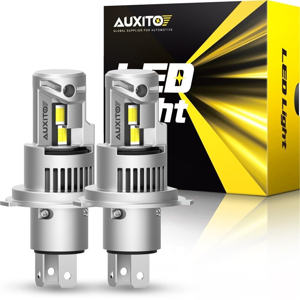 AUXITO H4 9003 Super White 40000LM Kit LED Headlight Bulbs High Low Beam Combo 2