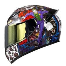 Unisex DOT Certified Full Face Motorcycle Helmet Safety Motobike Scooter Casco M
