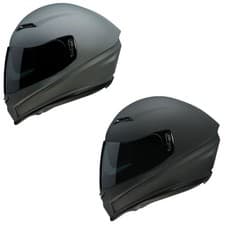 Z1R Jackal Smoke Full Face Street Motorcycle Helmet - Pick Size & Color