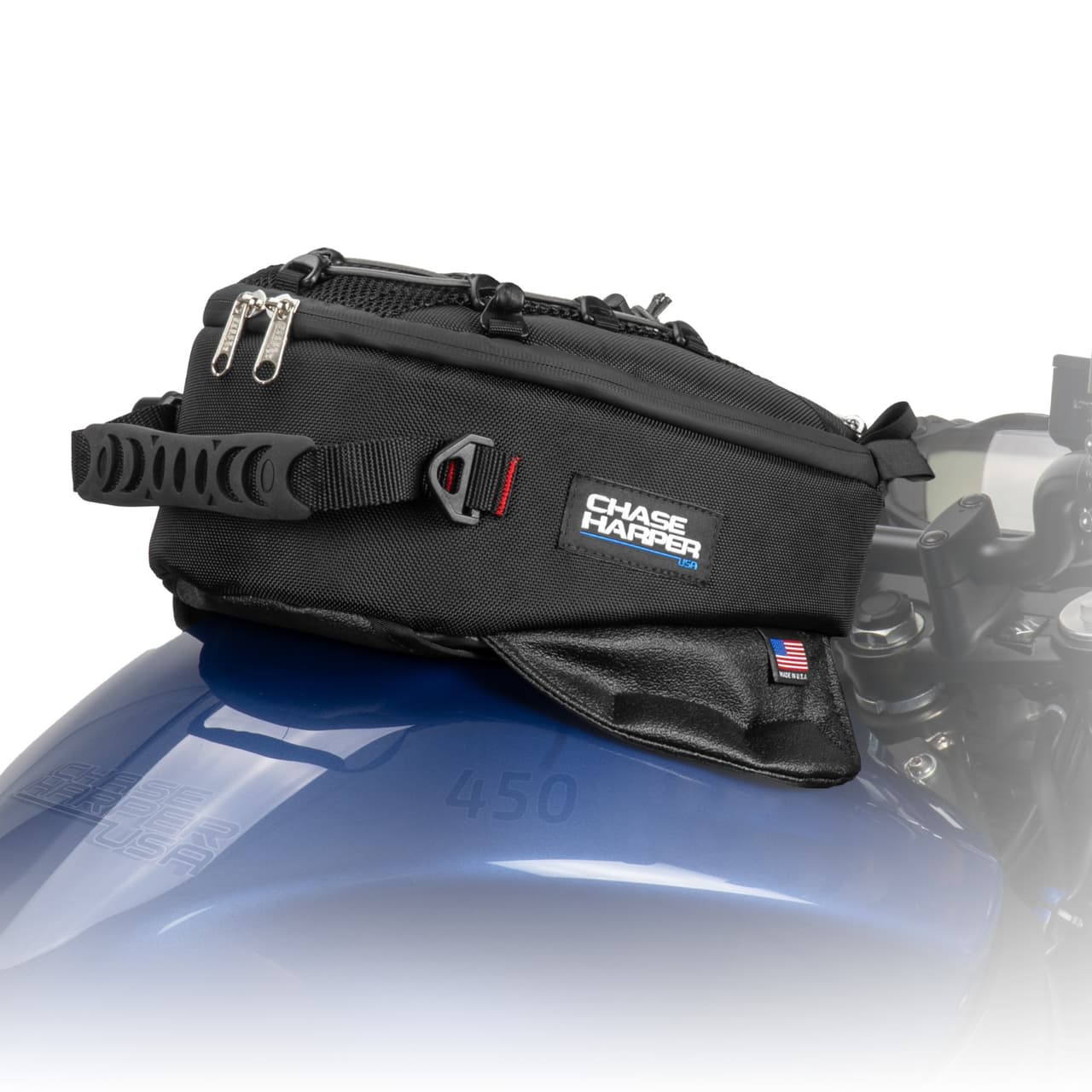 Chase Harper USA 450 Magnetic Motorcycle Tank Bag