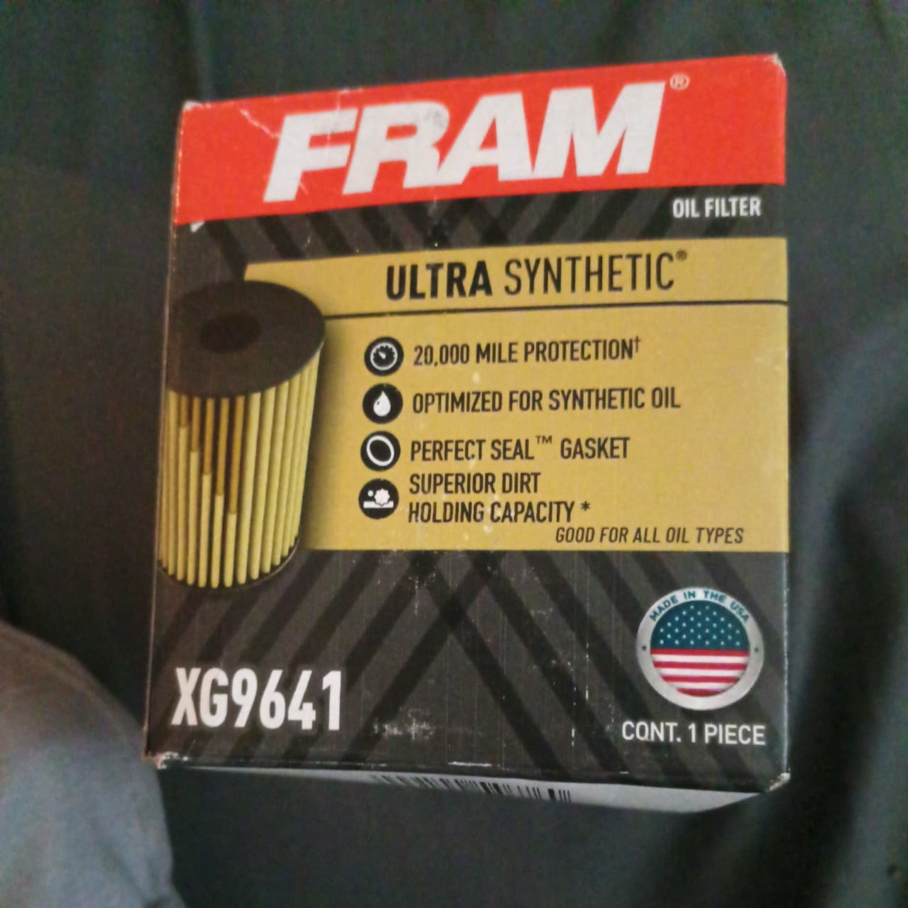 Fram Ultra Synthetic XG9641 Oil Filter