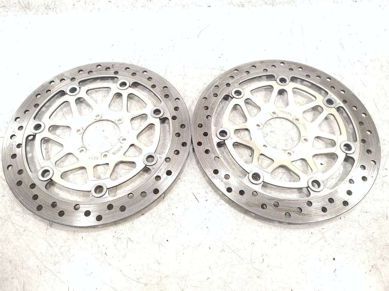 2006 Honda Interceptor VFR800 Front Brake Rotors Left & Right Pair