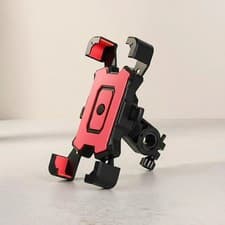 Motorcycle Phone Mount Quickly Lock Anti-Shake Bike Cell Phone Holder Handlebar